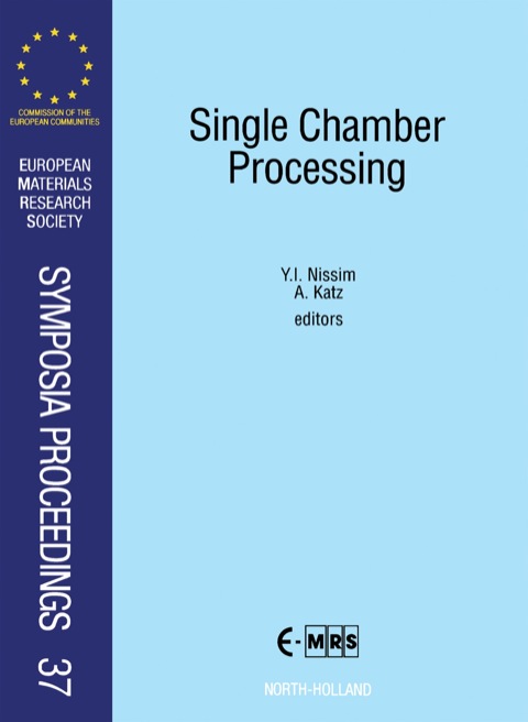 Cover image for book Single Chamber Processing