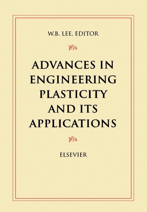 Cover image for book Advances in Engineering Plasticity and its Applications