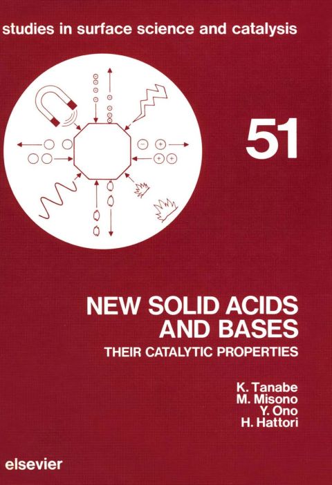 Cover image for book New Solid Acids and Bases: Their Catalytic Properties