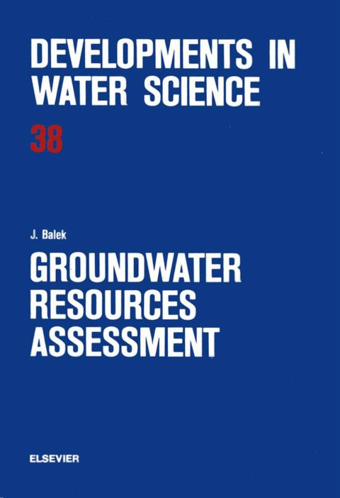 Cover image for book Groundwater Resources Assessment