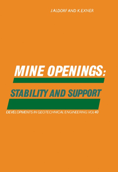 Cover image for book Mine Openings: Stability and Support