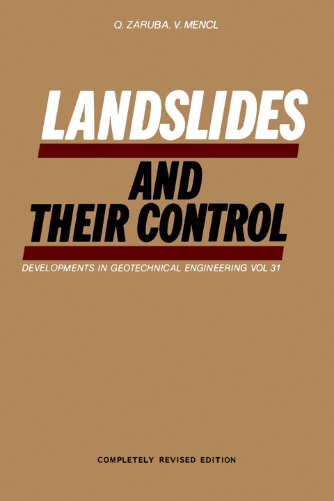 Cover image for book Landslides and Their Control