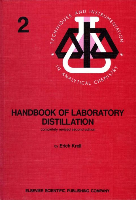 Cover image for book Handbook of Laboratory Distillation