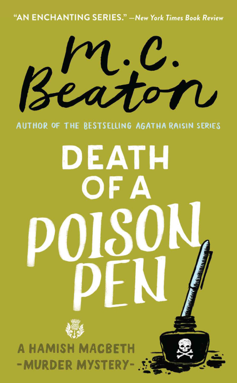 Cover image for book Death of a Poison Pen