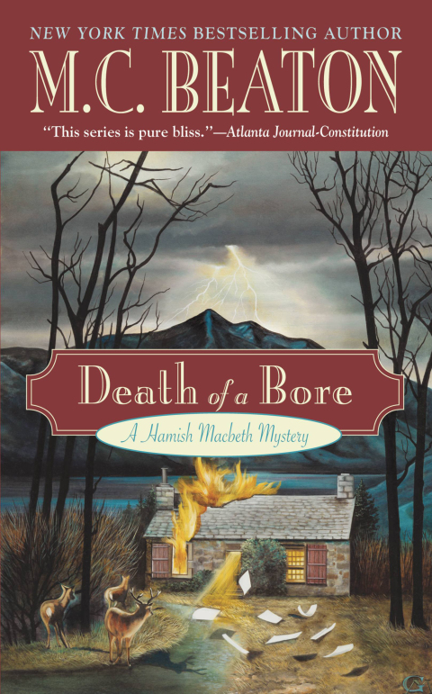 Cover image for book Death of a Bore