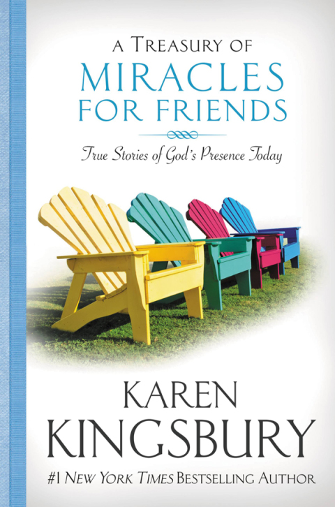 Cover image for book A Treasury of Miracles for Friends