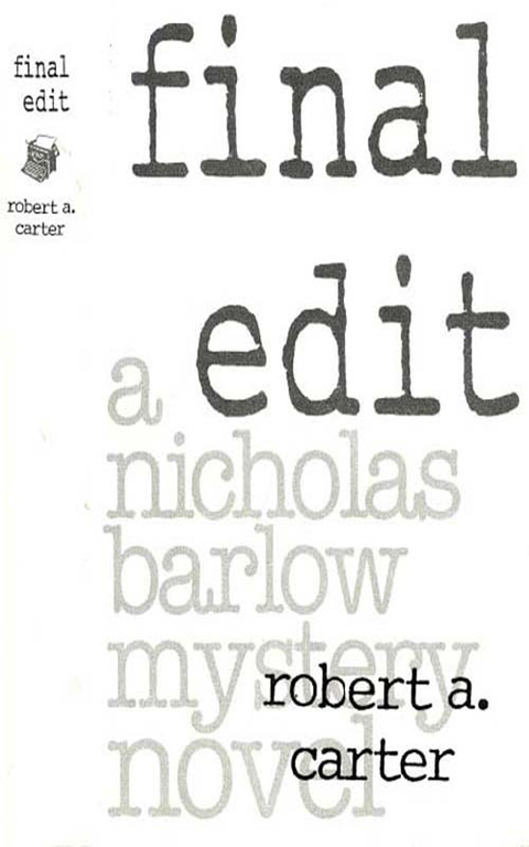 Cover image for book Final Edit