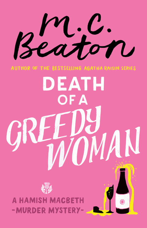 Cover image for book Death of a Greedy Woman