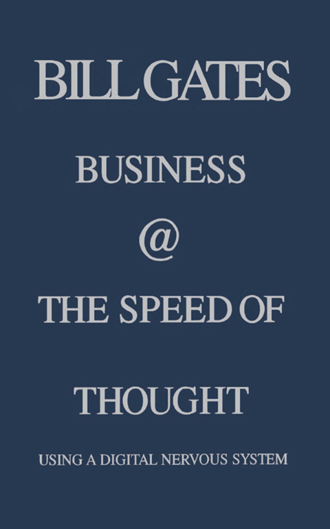 Cover image for book Business @ the Speed of Thought