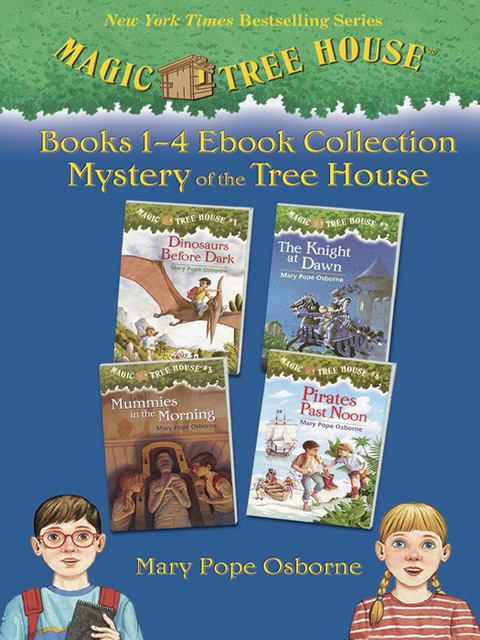 Cover image for book Magic Tree House Books 1-4  Collection