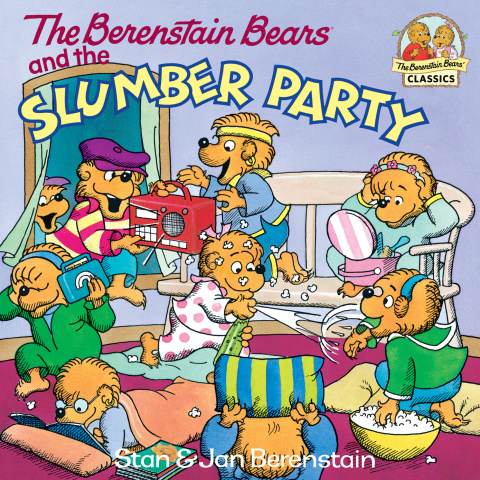 Cover image for book The Berenstain Bears and the Slumber Party