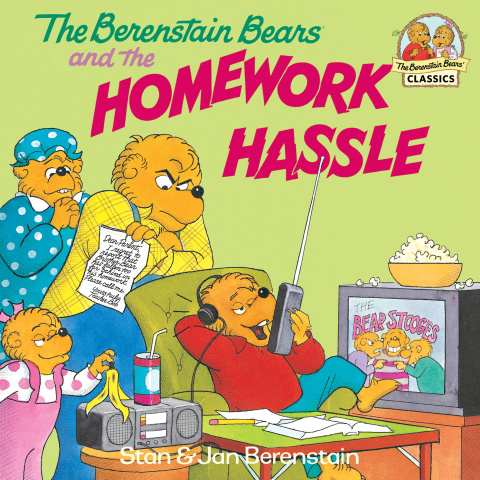 Cover image for book The Berenstain Bears and the Homework Hassle
