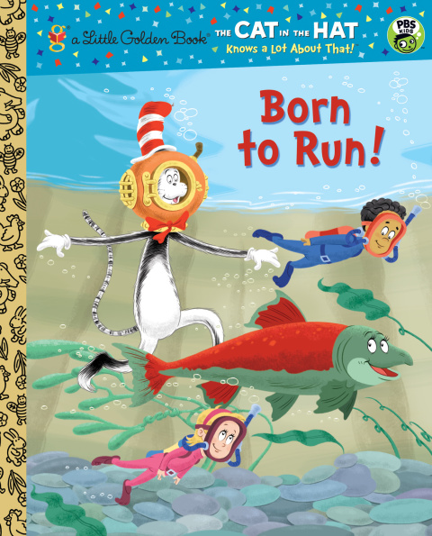 Cover image for book Born to Run! (Dr. Seuss/Cat in the Hat)