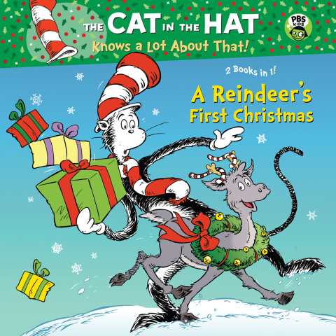 Cover image for book A Reindeer's First Christmas/New Friends for Christmas (Dr. Seuss/Cat in the Hat)