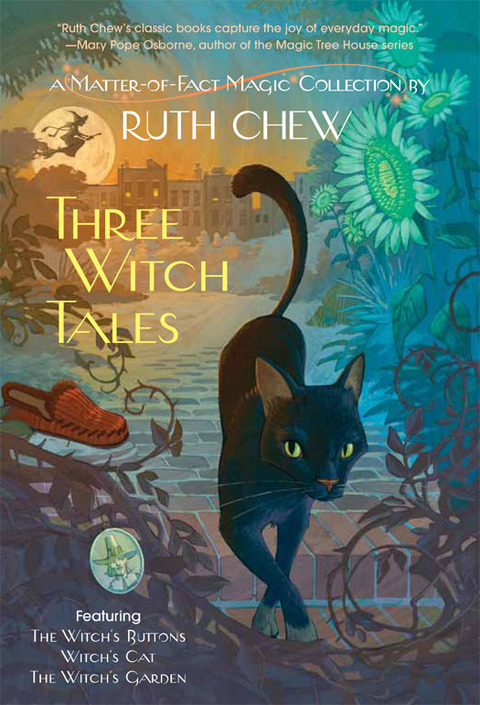Cover image for book Three Witch Tales: A Matter-of-Fact Magic Collection by Ruth Chew