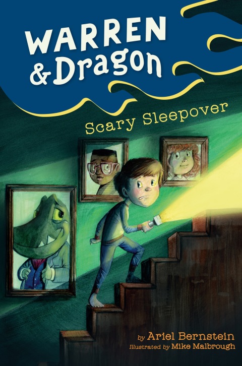 Cover image for book Warren & Dragon Scary Sleepover