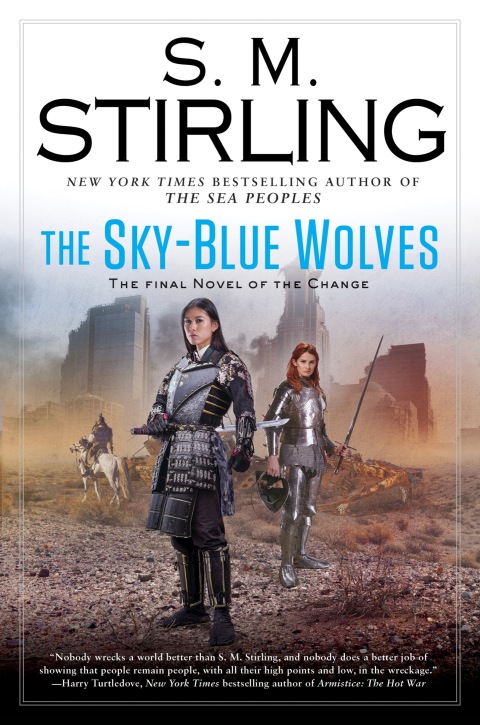 Cover image for book The Sky-Blue Wolves