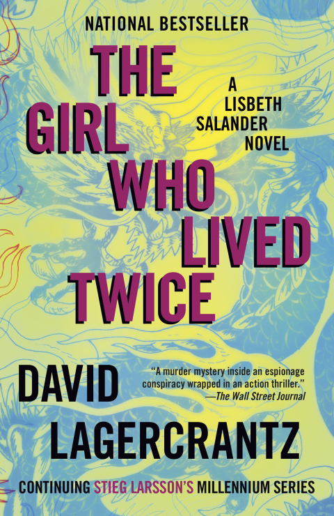 Cover image for book The Girl Who Lived Twice