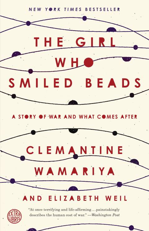 Cover image for book The Girl Who Smiled Beads