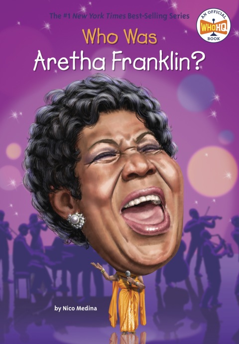 Cover image for book Who Was Aretha Franklin?