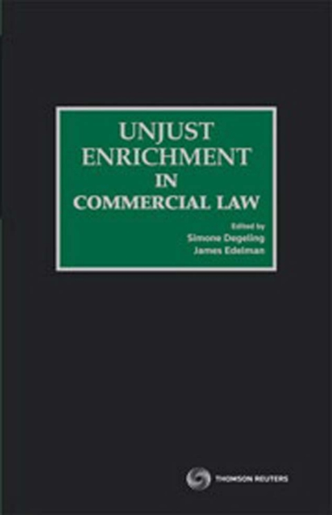 Unjust Enrichment in Commercial Law 