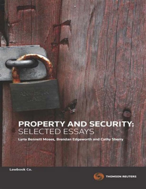 Cover image for book Property & Security: Selected Essays
