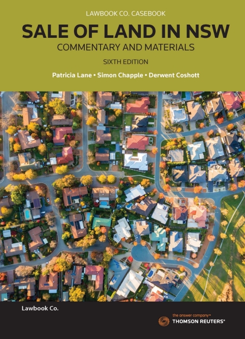 Sale of Land in New South Wales: Commentary \u0026 Materials 