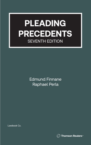 Pleading Precedents