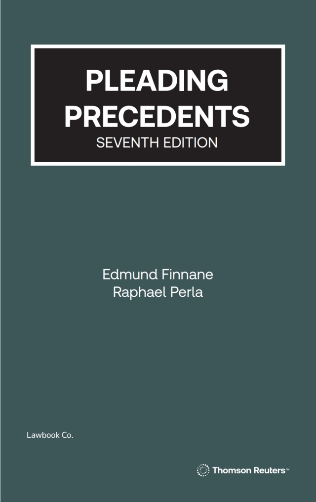 Pleading Precedents