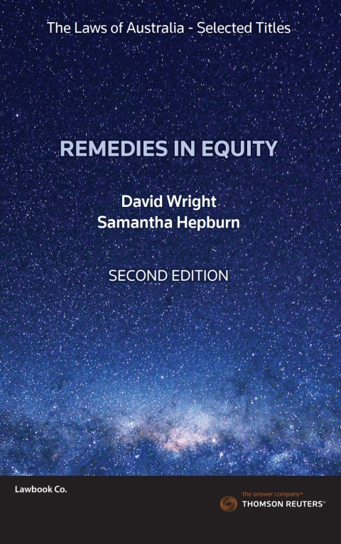Cover image for book Remedies in Equity  The Laws of Australia