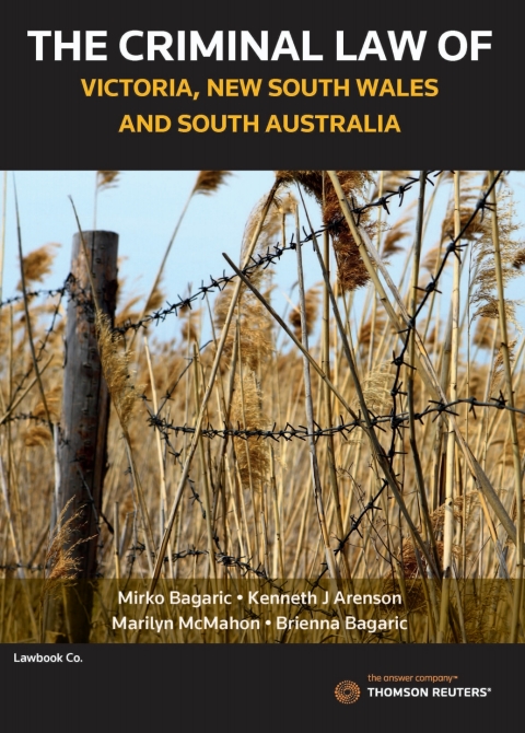 Criminal Law of Victoria, New South Wales \u0026 South Australia 