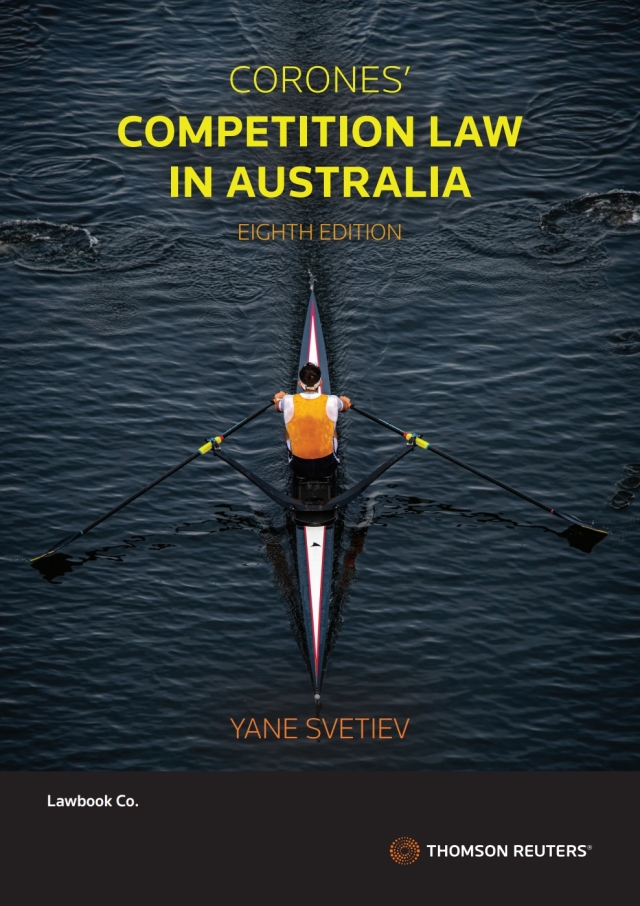 Corones' Competition Law in Australia