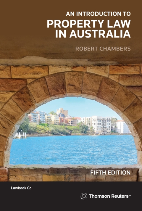 Cover image for book An Introduction to Property Law in Australia