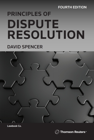 Principles of Dispute Resolution