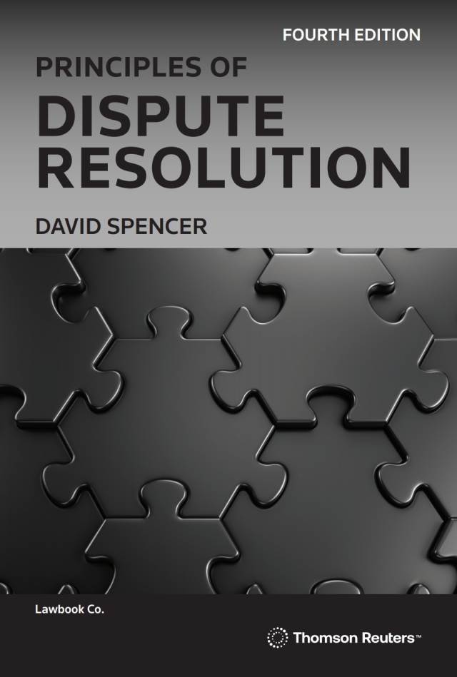 Principles of Dispute Resolution