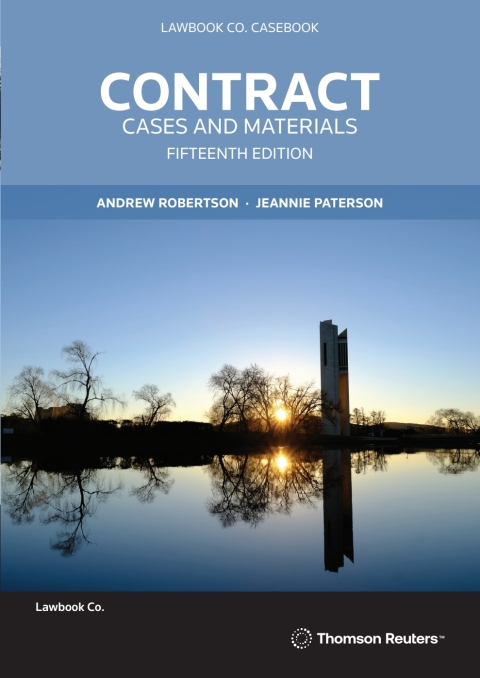 Cover image for book Contract: Cases and Materials