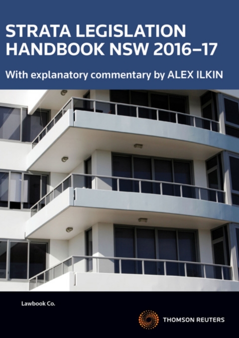 Cover image for book Strata Legislation Handbook NSW 2016-17