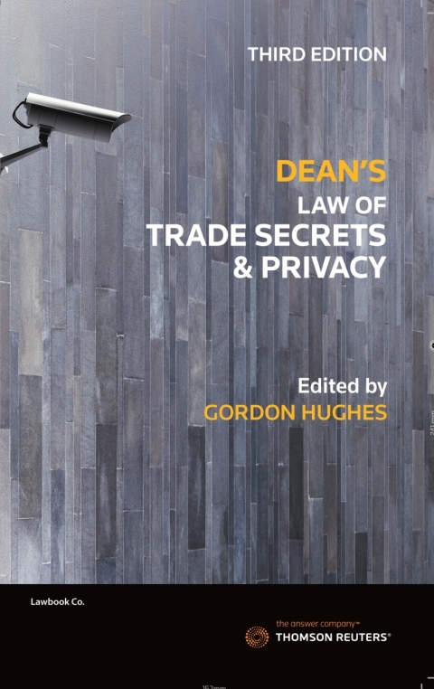 Dean's Law of Trade Secrets and Privacy 