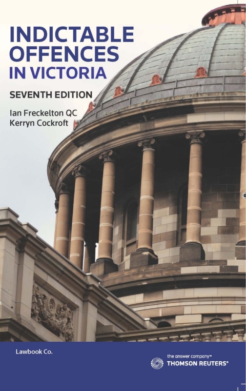 Cover image for book Indictable Offences in Victoria
