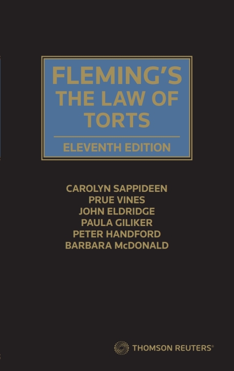 Fleming's Law of Torts 