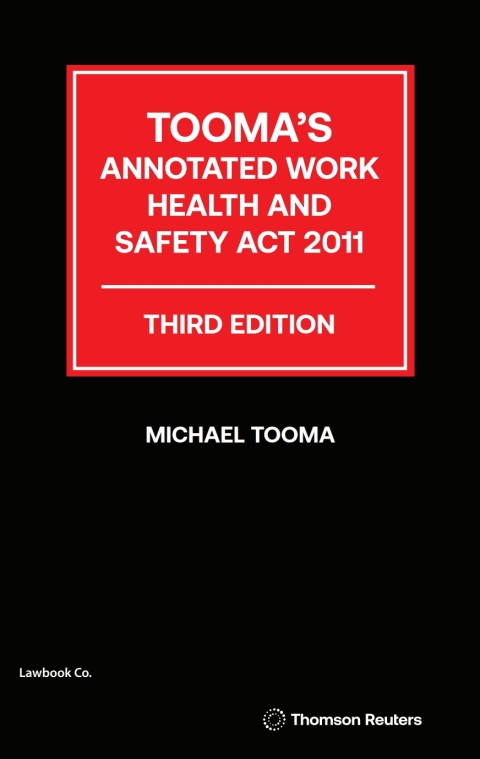 Cover image for book Tooma's Annotated Work Health and Safety Act 2011