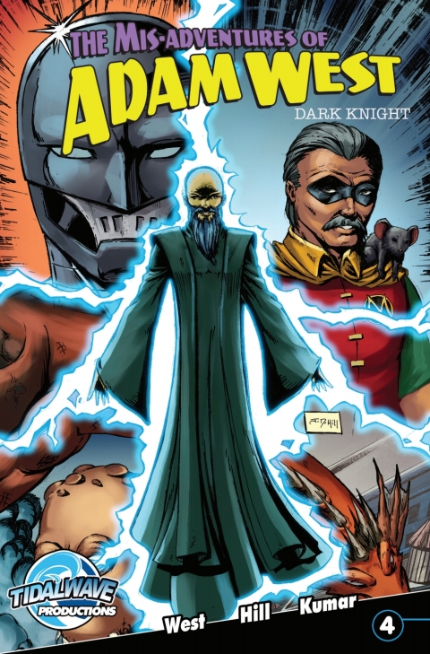 Cover image for book Mis-Adventures of Adam West: Dark Night #4