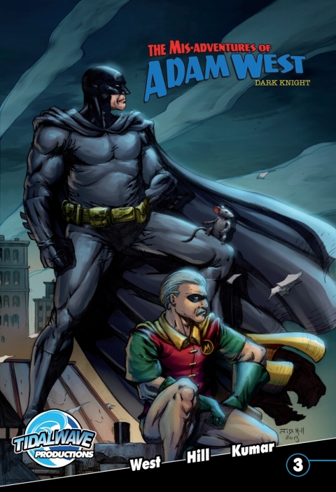 Cover image for book Misadventures of Adam West: Dark Night #3