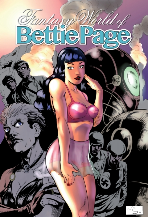 Cover image for book Fantasy World of Bettie Page: And The Red Menace