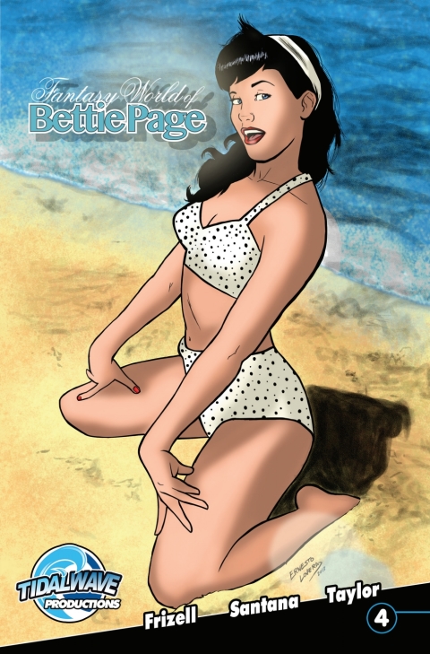 Cover image for book Fantasy World of Bettie Page #4
