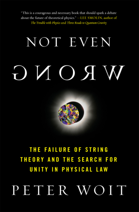 Cover image for book Not Even Wrong