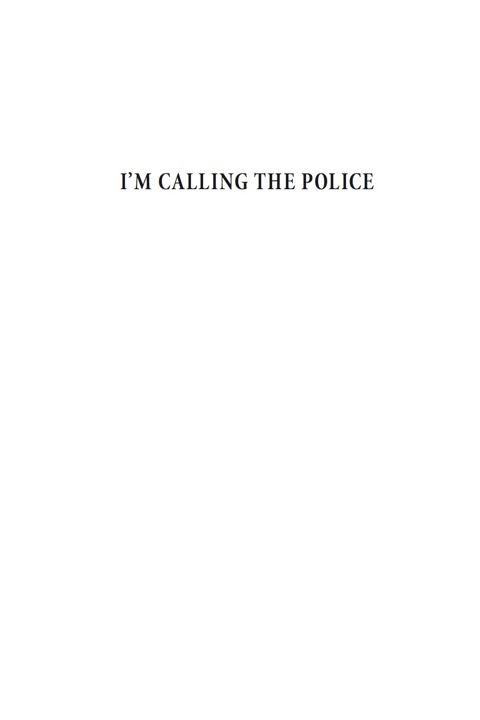 Cover image for book I'm Calling the Police