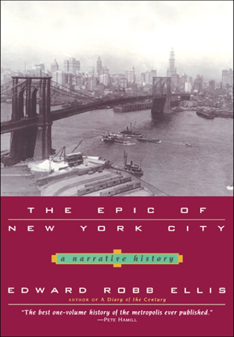 Cover image for book The Epic of New York City