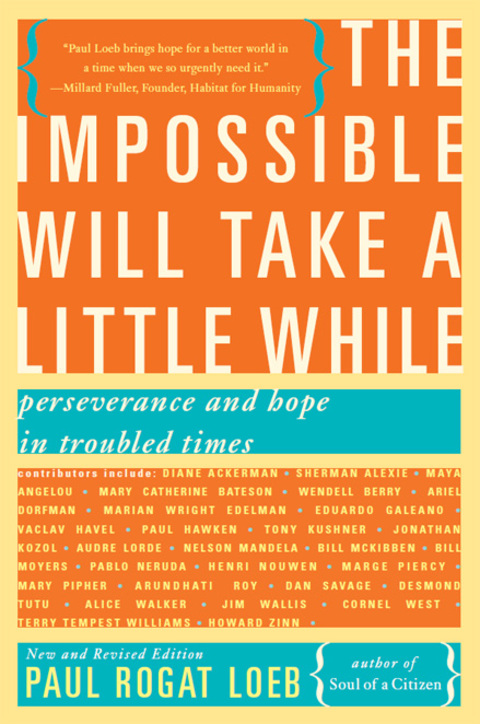 Cover image for book The Impossible Will Take a Little While