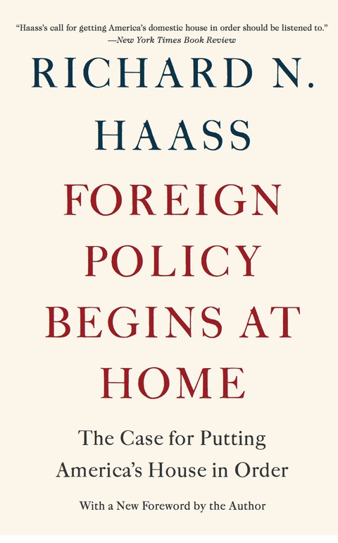 Cover image for book Foreign Policy Begins at Home